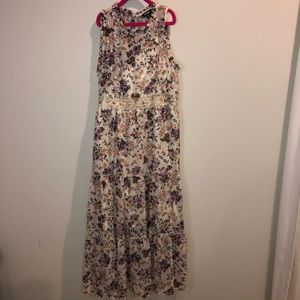 Zunie floral sundress. Size 16 girls